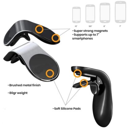 Магнитный держатель телефона Car Mount Holder F3 - Image 4